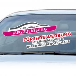 Kontur-Sticker mit Ihrem Firmeneindruck 