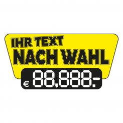 Preissticker "Ihr Text nach Wahl", 10 Stück 