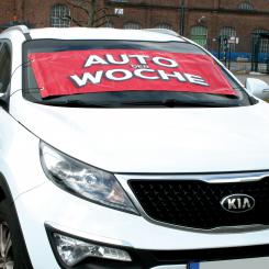 Windschutzscheibenbanner "Auto der Woche" 