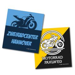 Werbeschilder „Miniletter für Motorräder“* 