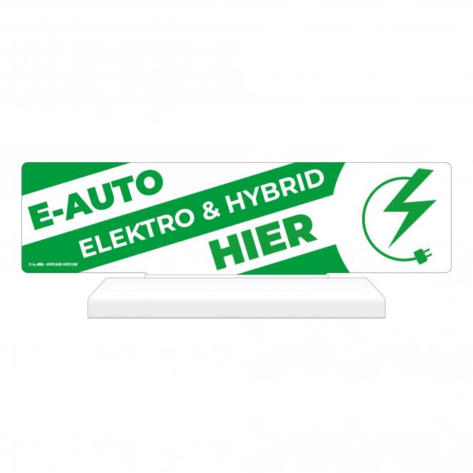 Schild "Elektro & Hybrid" für Car Topper "Swing"