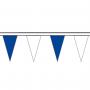 Pennant chain, blue/white, 28 m