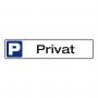 Parkplatzschild Privat