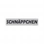 Miniletter "Schnäppchen", silber/schwarz