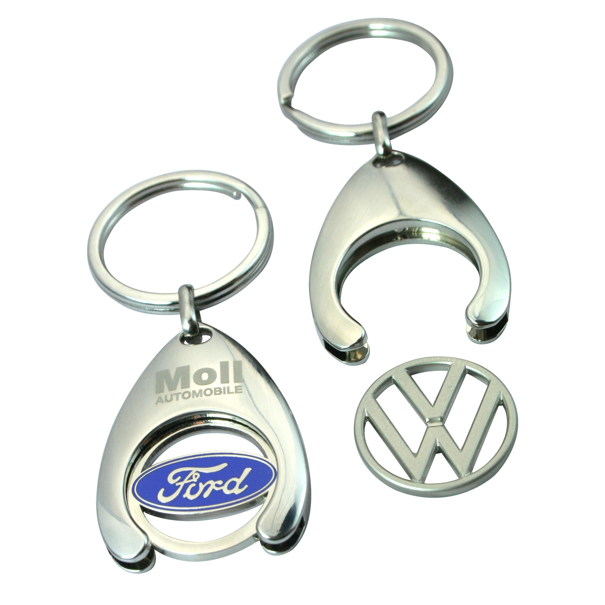 Hyundai HMD00121 Schlüsselanhänger Logo Einkaufswagenchip Pfandchip  Anhänger, Silber, Einheitsgröße : : Auto & Motorrad